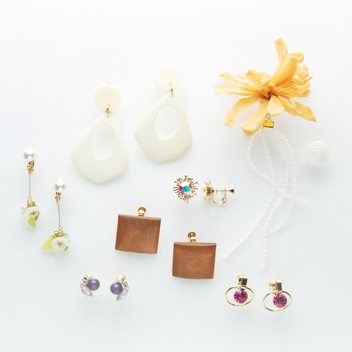 公式サイト限定】WEEKLY イヤリング SET（DIZ0B19000）｜ACCESSORIES