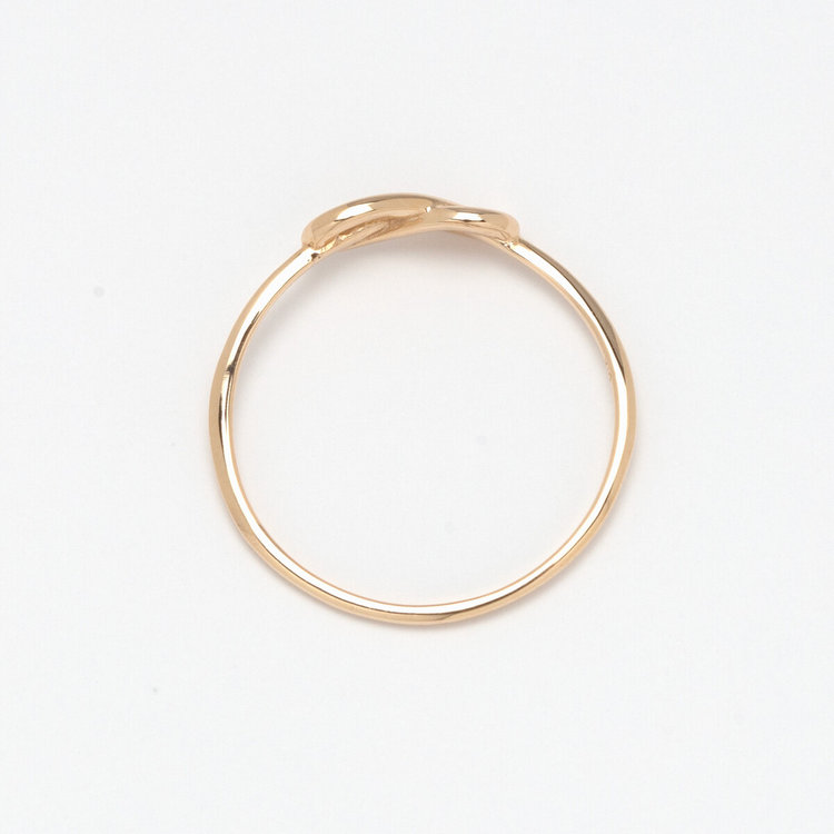 BLOOM ブルーム K10 イエローゴールド インフィニティ リング（指輪） イエローゴールド