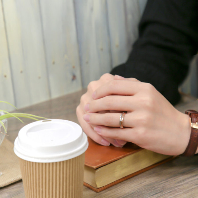 BLOOM ブルーム ステンレス ダイヤモンド ペアリング（レディース） ピンク