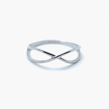 【Link（つながり）】ステンレス クロス ペアリング（メンズ）