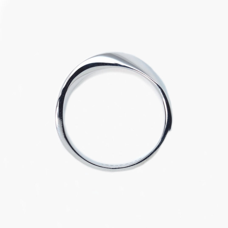 BLOOM ブルーム 【Link（つながり）】ステンレス ペアリング（メンズ） シルバー