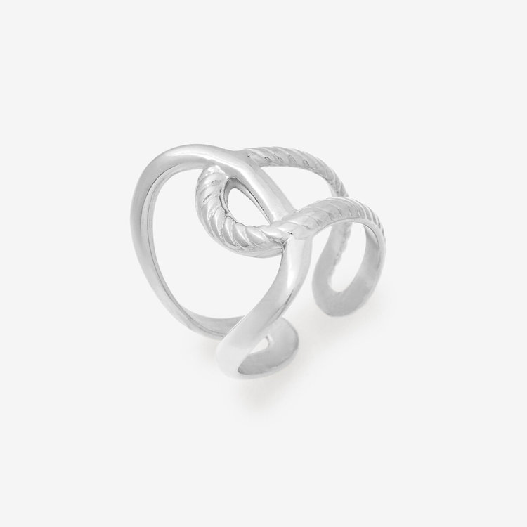 BLOOM ブルーム ステンレス リング（指輪）（サージカルステンレス 316L） シルバー