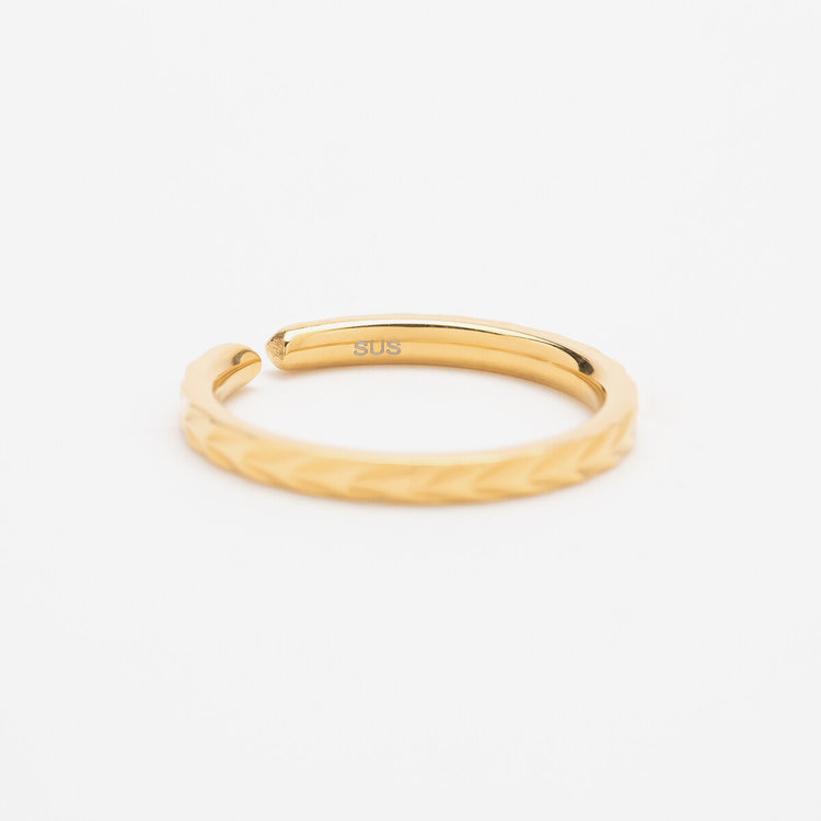 BLOOM ブルーム ステンレス リング（指輪） イエロー