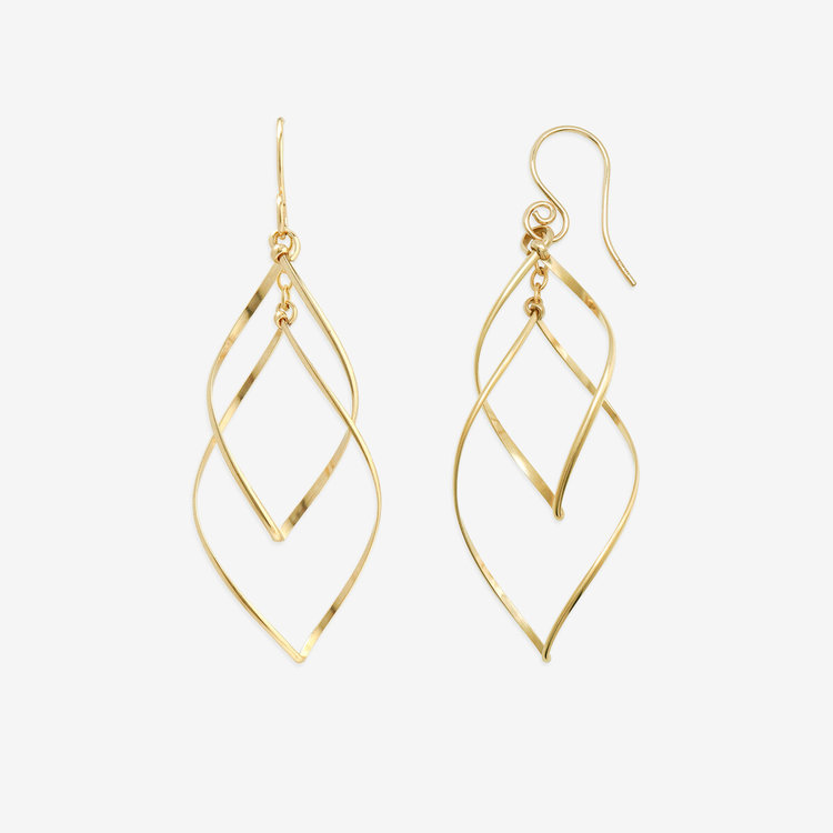 Ear Jewelry】K14 ゴールドフィルド フック ピアス（0202-1679-0014