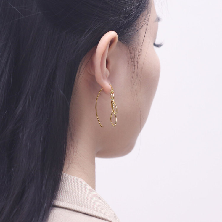 BLOOM ブルーム 【Ear Jewelry】K14 ゴールドフィルド フック ピアス イエロー