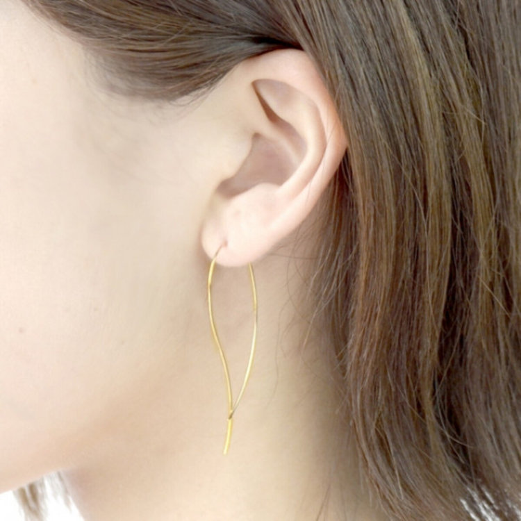 BLOOM ブルーム K14 ゴールドフィルド ピアス イエロー