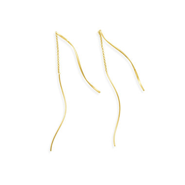 【Ear Jewelry】K10 イエローゴールド アメリカン ピアス