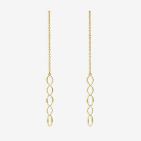 K18 ホワイトゴールド フープ ピアス（10mm）（0202-1792-0014