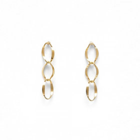 K10 イエローゴールド ピアス