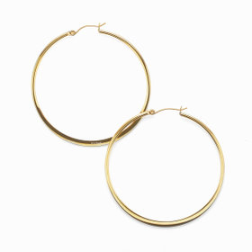 ステンレス フープ ピアス（サージカルステンレス316L）