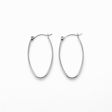 ステンレス フープ ピアス（サージカルステンレス316L）