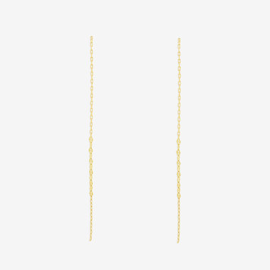 【WEB限定】K10 イエローゴールド アメリカン ピアス