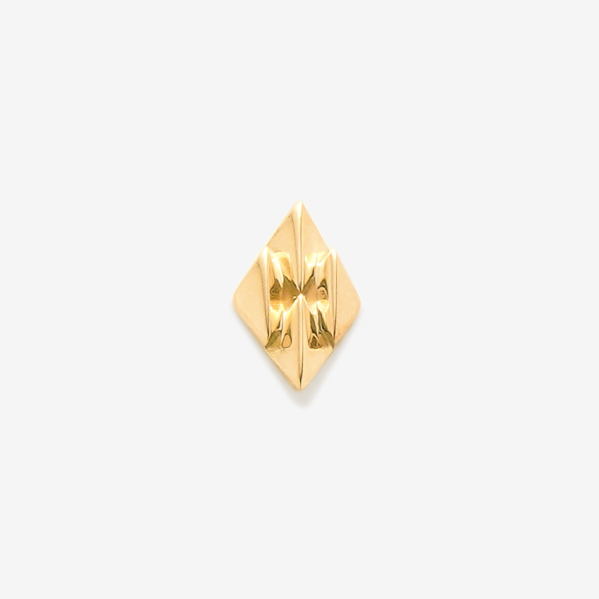 【新品未使用箱付き】BLOOMブルームK10イエローゴールドアメリカンピアス BLOOM（アクセサリー） ピアス K10 イエローゴールド チェーン