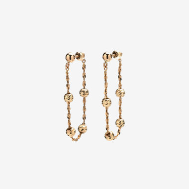 K10 イエローゴールド ピアス