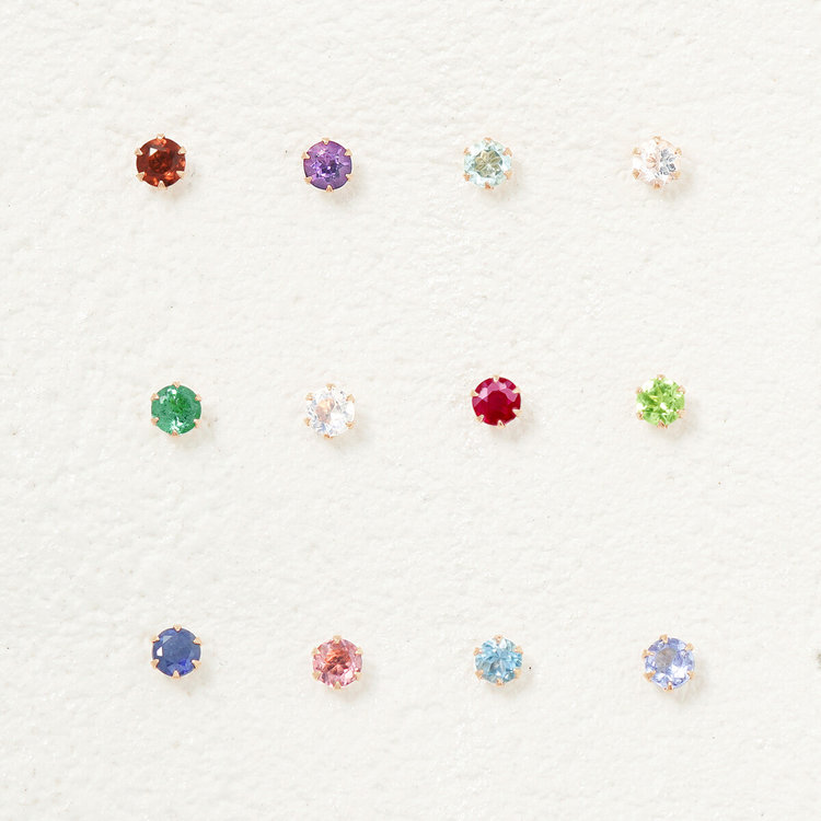 BLOOM ブルーム 【WEB限定】K10 ピンクゴールド クォーツ ピアス ピンクゴールド