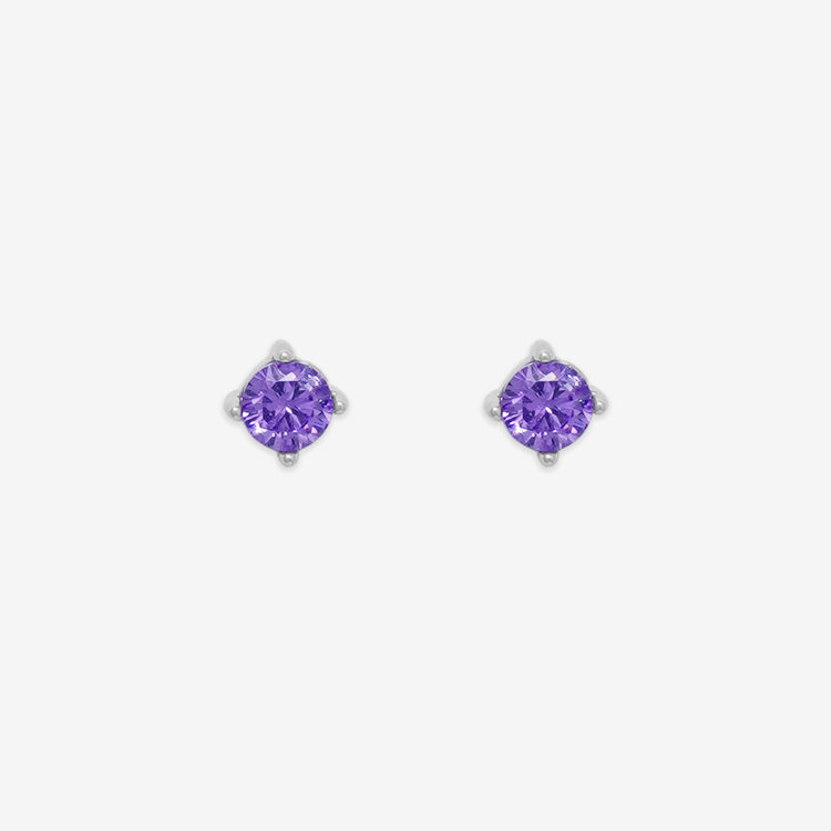 BLOOM ブルーム ファインスティール キュービックジルコニア ピアス（サージカルステンレス 316L） シルバー