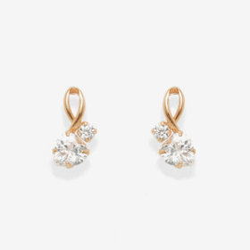 【Ear Jewelry】K10 ピンクゴールド キュービックジルコニア ピアス