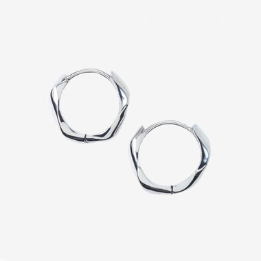 【Ear Jewelry】ステンレス フープ ピアス