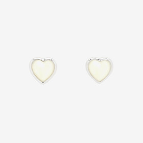 K10 ホワイトゴールド フープピアス ESTELLE/エステール（ピアス