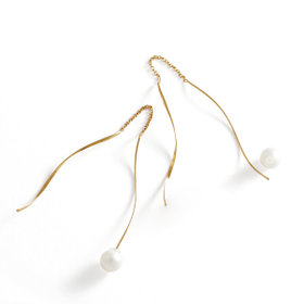 【Ear Jewelry】K14 ゴールドフィルド パール アメリカン ピアス