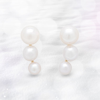 2025ウインターコレクション】6月誕生石 K10 イエローゴールド 淡水