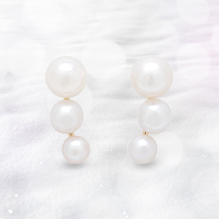 2025ウインターコレクション】6月誕生石 K10 イエローゴールド 淡水