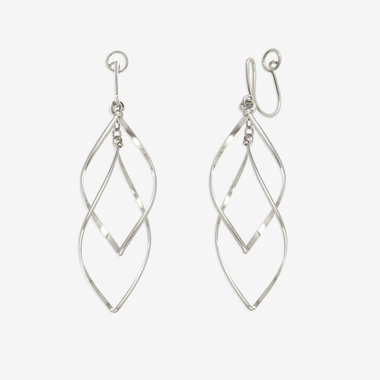 【Ear Jewelry】K14 ゴールドフィルド プラチナメッキ イヤリング