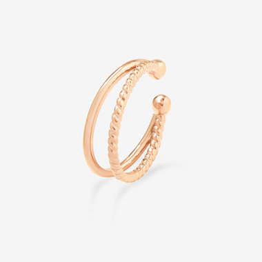 ステンレス イヤーカフ ※片耳用（サージカルステンレス 316L）