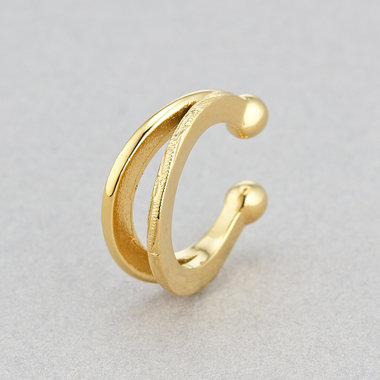 ステンレス イヤーカフ ※片耳用（サージカルステンレス 316L）