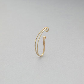 【WEB限定】K10 イエローゴールド イヤーカフ ※片耳用