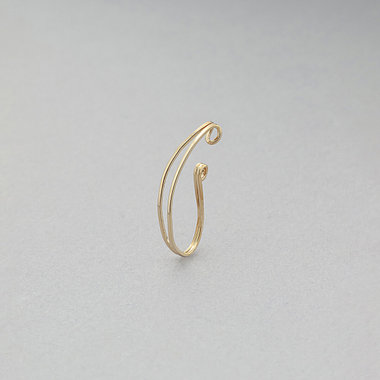 【WEB限定】K10 イエローゴールド イヤーカフ ※片耳用