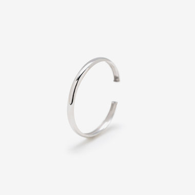 【2026サマーコレクション】K10 ホワイトゴールド イヤーカフ ※片耳用