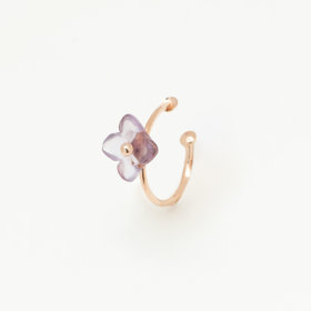 カフェオリ　スズランピアスイヤーカフ　k10PG WEB限定】【Birth Flower】5月誕生花 K10 ピンクゴールド