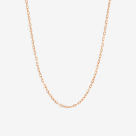 K10 ピンクゴールド チェーンネックレス（40cm ）