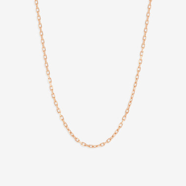 K10 ピンクゴールド チェーンネックレス（40cm ）