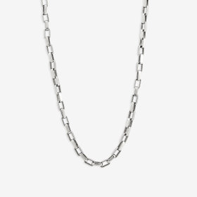 【Link（つながり）】ステンレス 角アズキチェーン（50cm）