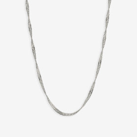 【Link（つながり）】ステンレス スクリューチェーン（50cm）（サージカルステンレス 316L）