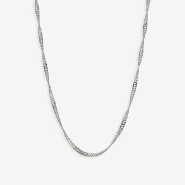 【Link（つながり）】ステンレス スクリューチェーン（50cm）（サージカルステンレス 316L）