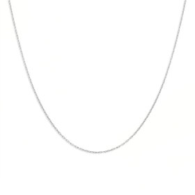 【WEB限定】K10 ホワイトゴールド チェーンネックレス