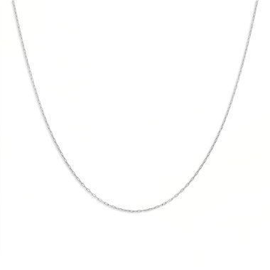 【WEB限定】K10 ホワイトゴールド チェーンネックレス