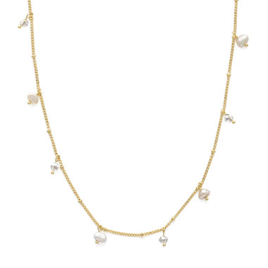 6月誕生石 淡水パール ロングネックレス（95cm）