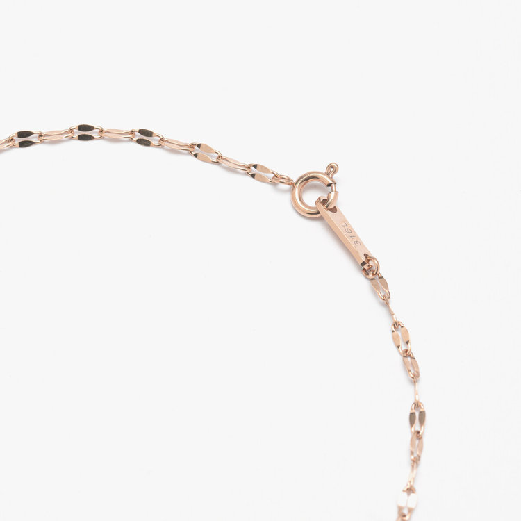 BLOOM ブルーム ステンレス デザインネックレス（サージカルステンレス 316L） ピンク