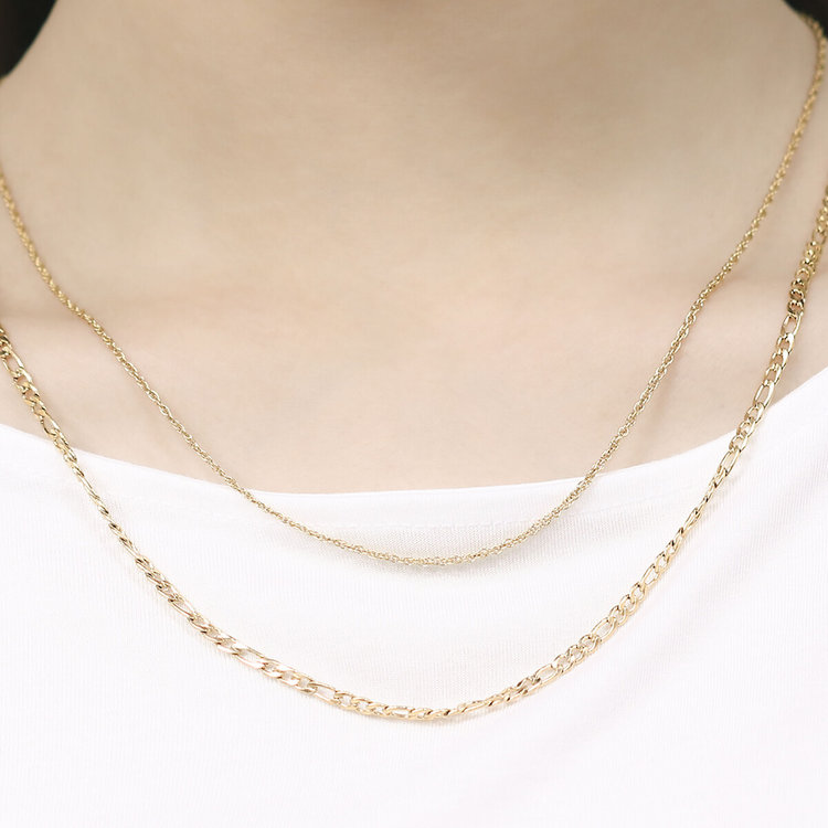 BLOOM ブルーム ステンレス デザインネックレス（サージカルステンレス 316L） イエロー