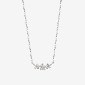 【Heart＆Cupid】プラチナ ダイヤモンド ネックレス（0.1ct）<H&C証明カード/スコープ付>