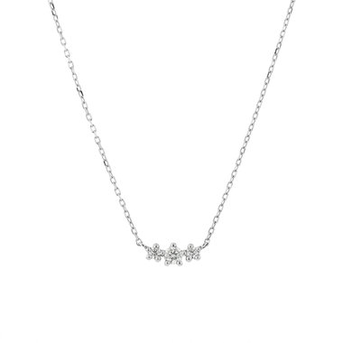 【Heart＆Cupid】プラチナ ダイヤモンド ネックレス（0.1ct）<H&C証明カード/スコープ付>