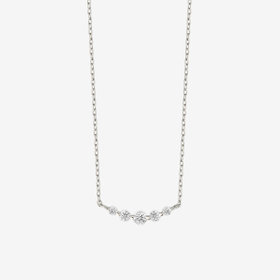 【Heart＆Cupid】プラチナ ダイヤモンド ネックレス（0.1ct）<H&C証明カード/スコープ付>