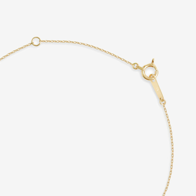 BLOOM ブルーム 【WEB限定】K18 イエローゴールド ダイヤモンド ネックレス（0.06ct） ゴールド