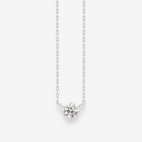 【2026サマーコレクション】【Heart＆Cupid】プラチナ ダイヤモンド ネックレス（0.2ct）<H&C証明カード/スコープ付>