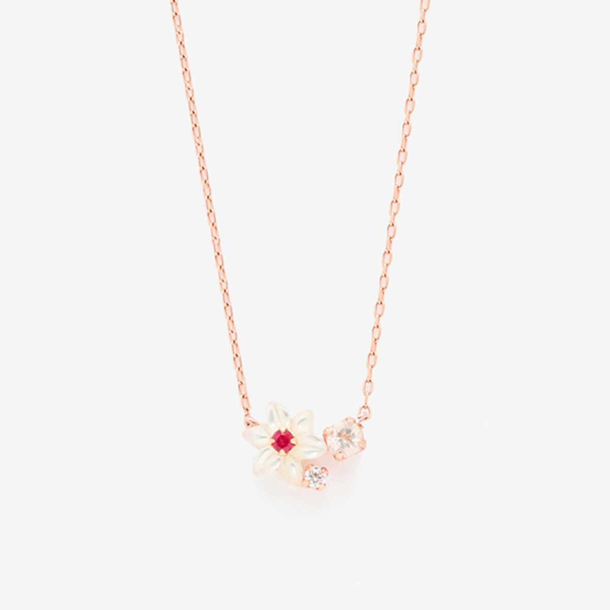 2026スプリングコレクション】【Birth Flower】4月誕生花 K10 ピンク