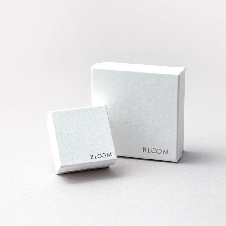 BLOOM ブルーム 【Birth Flower】1月誕生花 K10 ピンクゴールド スイセン ネックレス ピンクゴールド